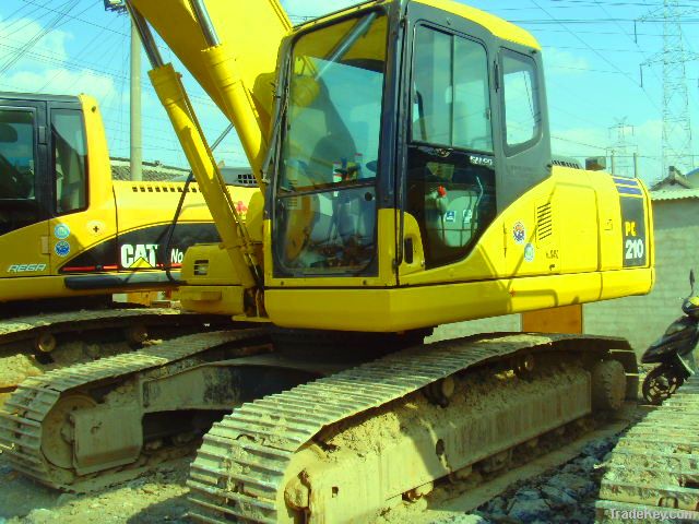 sell used komatsu PC210-7 excavator