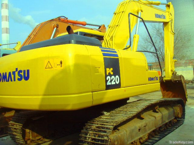 sell used komatsu pc220-7 excavator