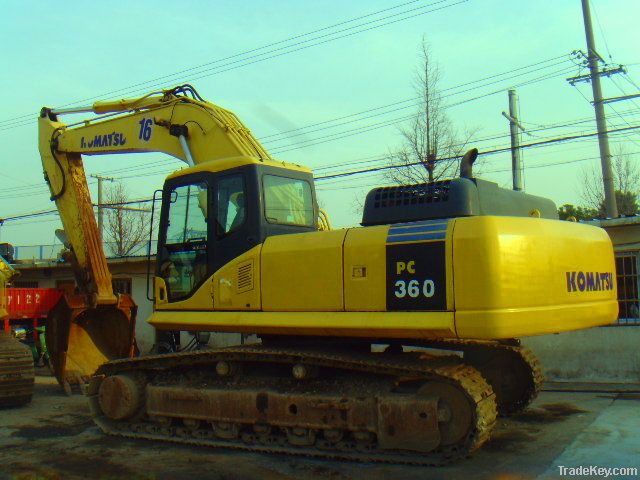 sell used komatsu pc360-7 excavator