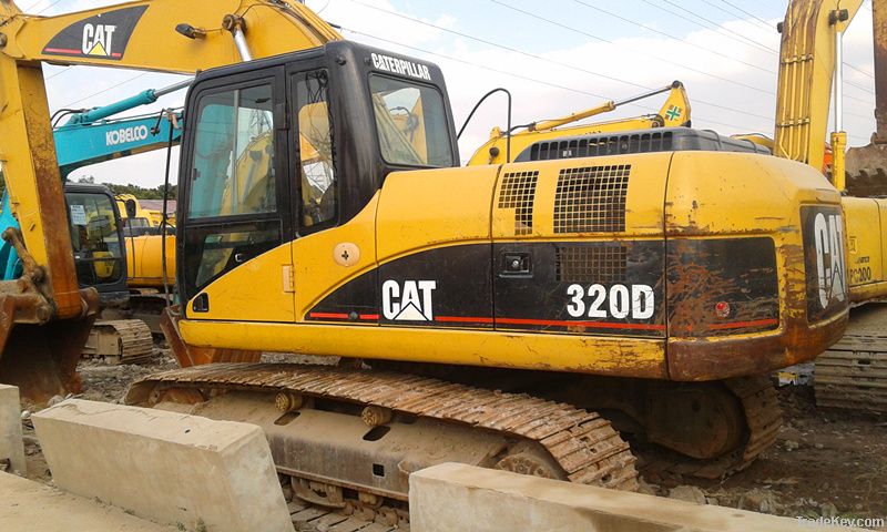 used CAT 320D excavator