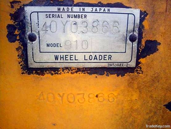 Used wheel loader CAT910