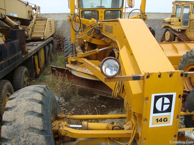 Used Caterpillar 14G motor grader