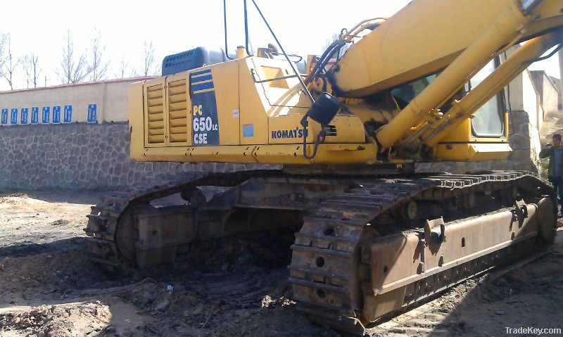 used komatsu PC650LCCSE excavator