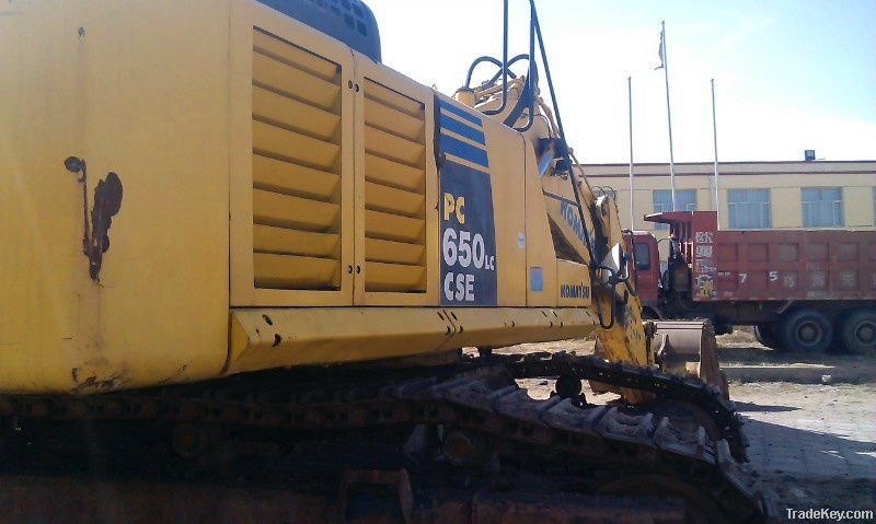 used komatsu PC650LCCSE excavator