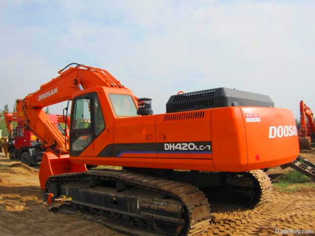 sell used Doosan DH420LC-7 Excavator