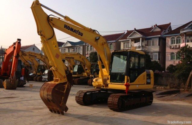 used komatsu PC160 excavator