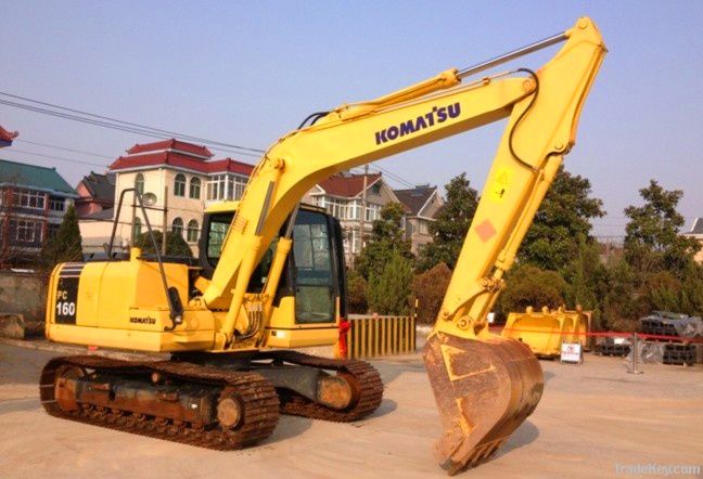 used komatsu PC160 excavator