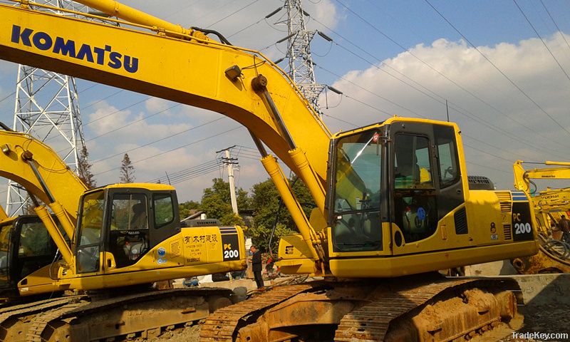 used komatsu PC200-8 excavator