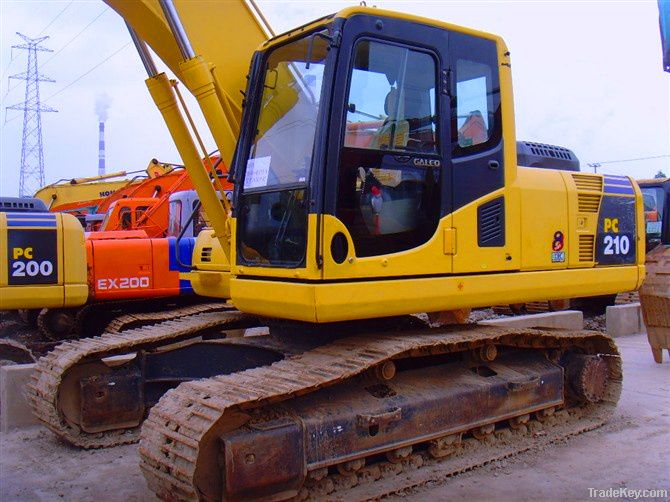 used komatsu PC210-8 excavator