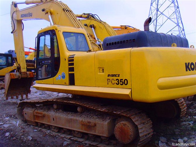 used komatsu PC350-6 excavator