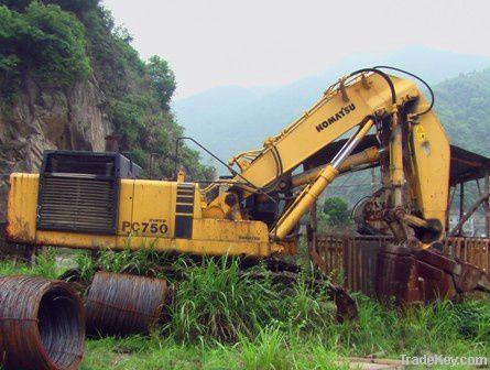 used komatsu PC750-6 excavator