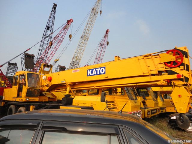 Used KATO NK-250E Truck Crane