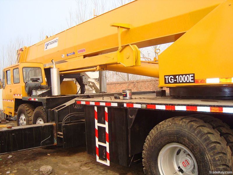 Sell Used TADANO TG1000E Truck Crane