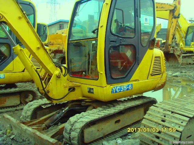 used YUCHAI YC35-6 excavator