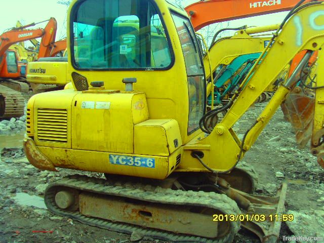 used YUCHAI YC35-6 excavator