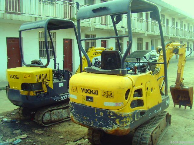 used YUCHAI YC13-8 excavator