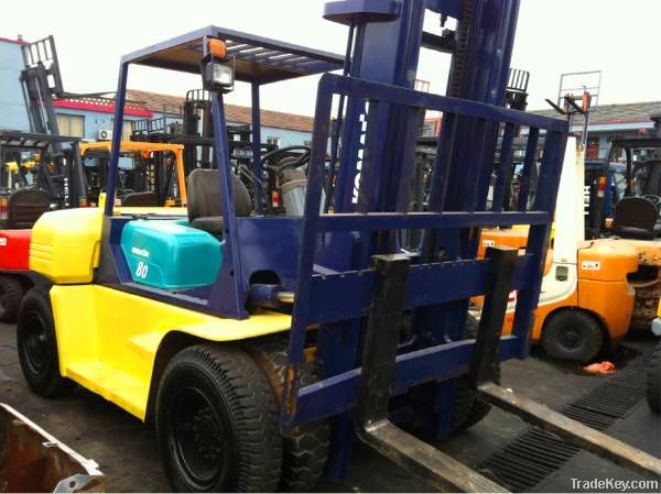 Used KOMATSU FD80 Forklift