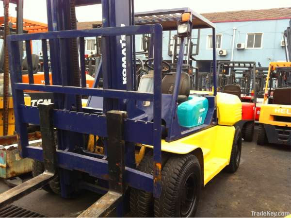 Used KOMATSU FD80 Forklift