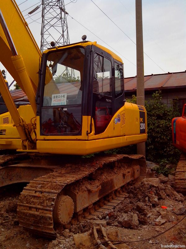 Used Komatsu Excavator (PC200-7)