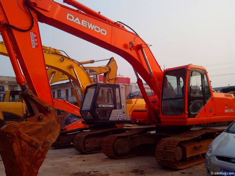 Used Daewoo DH220LC-V Excavator