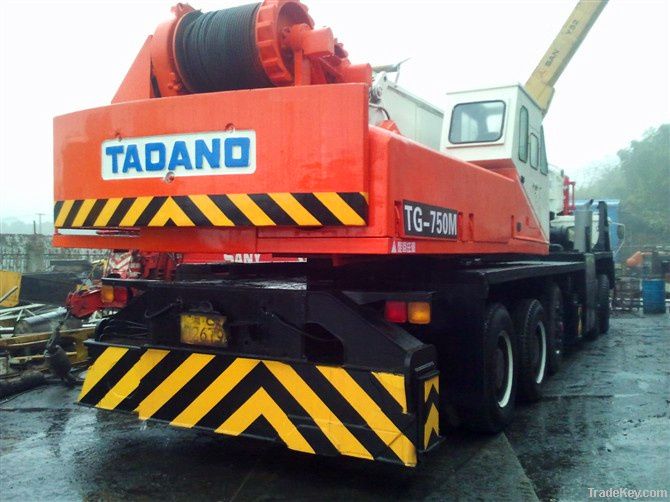 Sell Used TADANO TG-750M Truck Crane