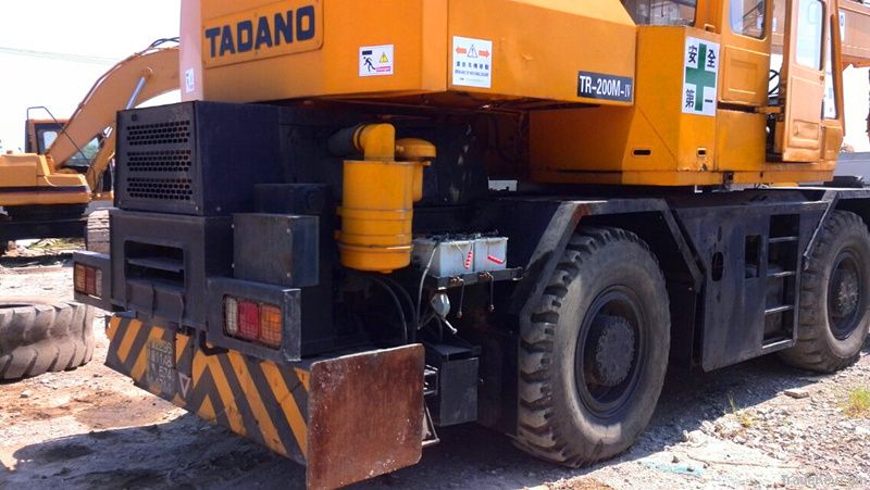 Used TADANO TR-200M Terrain Crane