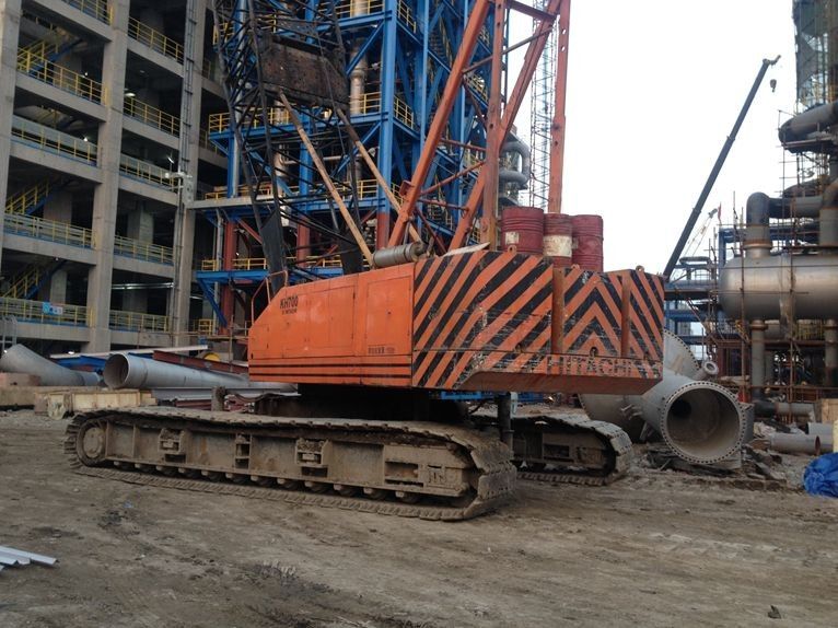 Used HITACHI KH700-2 Crawler crane for sale