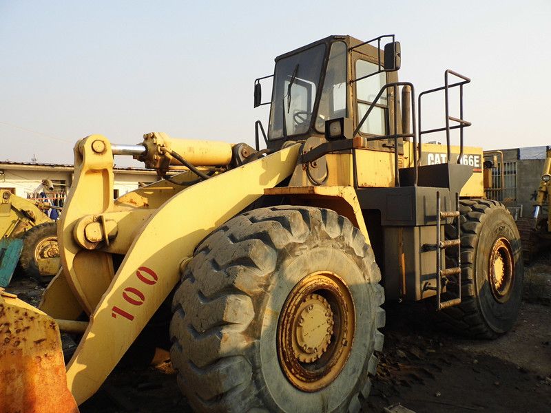Used CAT 966E Wheel loader for sale china Made in japan