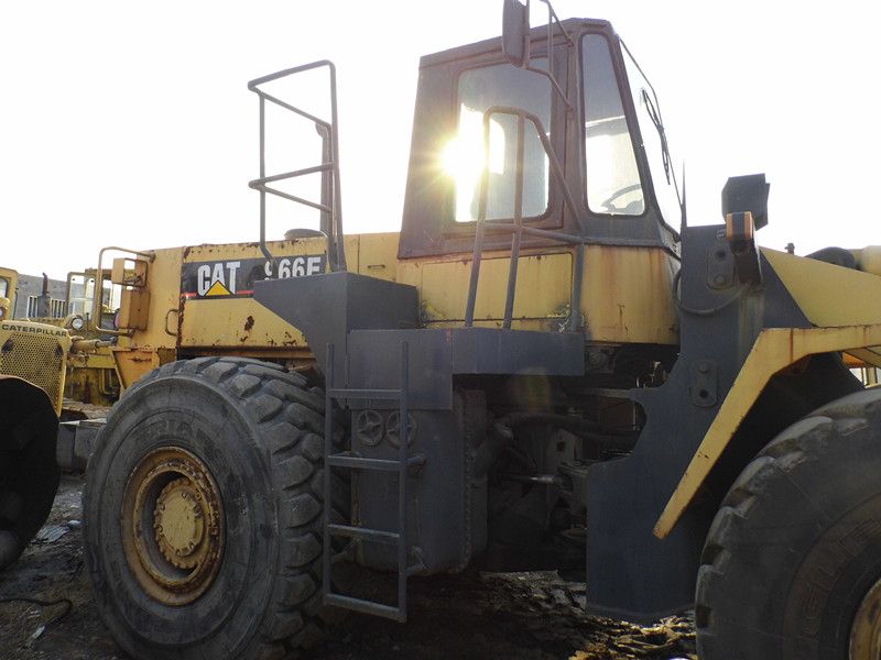 Used CAT 966E Wheel loader for sale china Made in japan