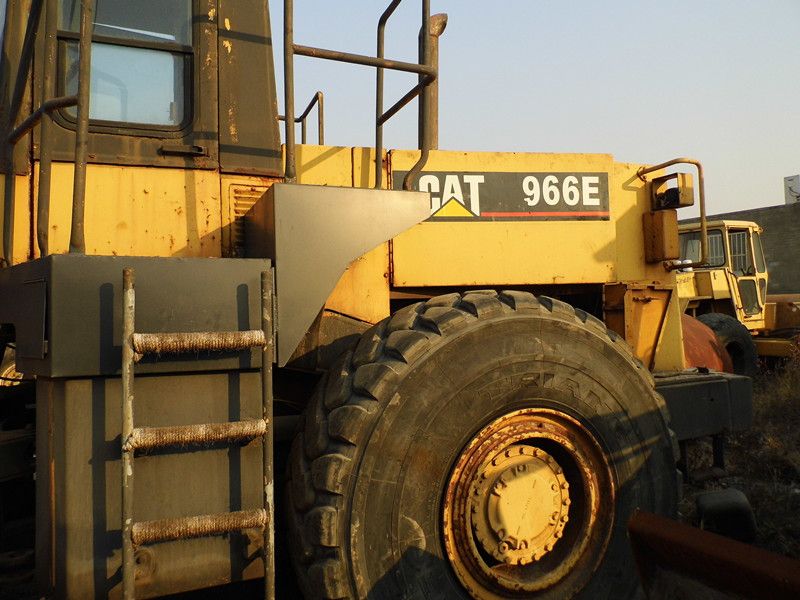 Used CAT 966E Wheel loader for sale china Made in japan