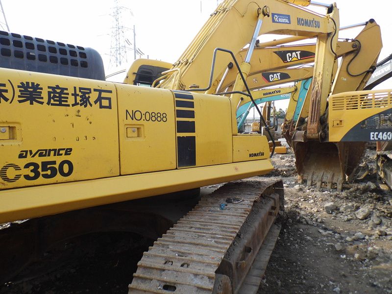 Used KOMATSU PC350-6 Excavator for sale original japan in china