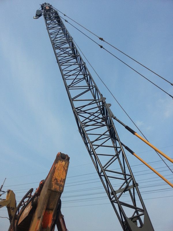 Used HITACHI KH150 Crawler crane for sale china 40t