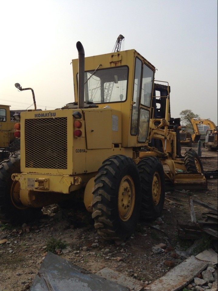 Used KOMATSU GD511A-1 Motor grader sale china japan