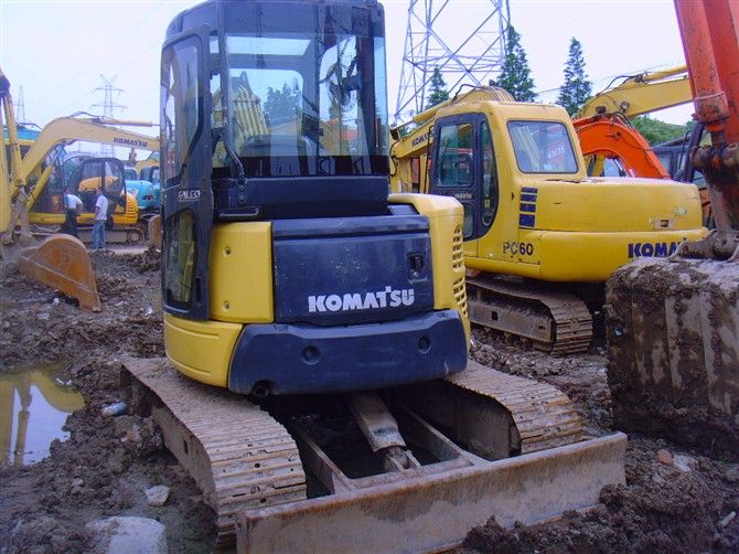 Used KOMATSU PC35MR-2 mini excavator for sale in china