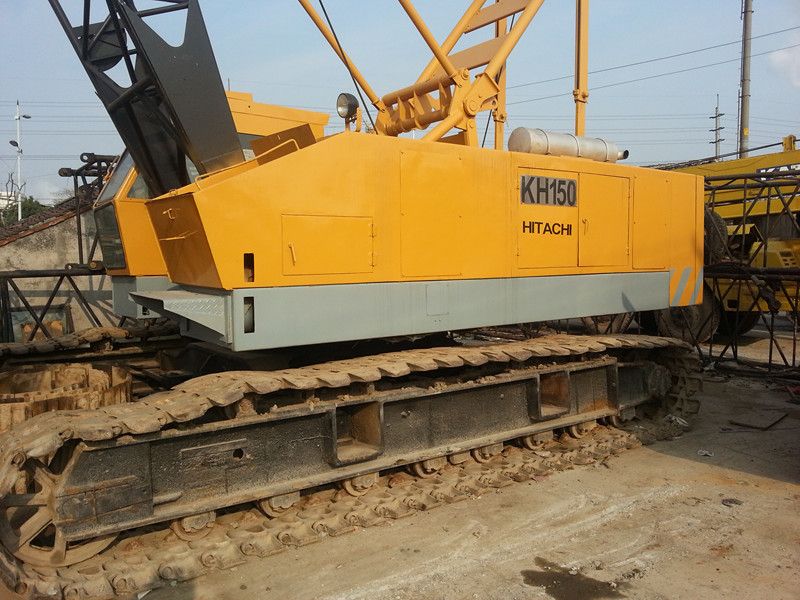 Used HITACHI KH150 Crawler crane for sale china 40t
