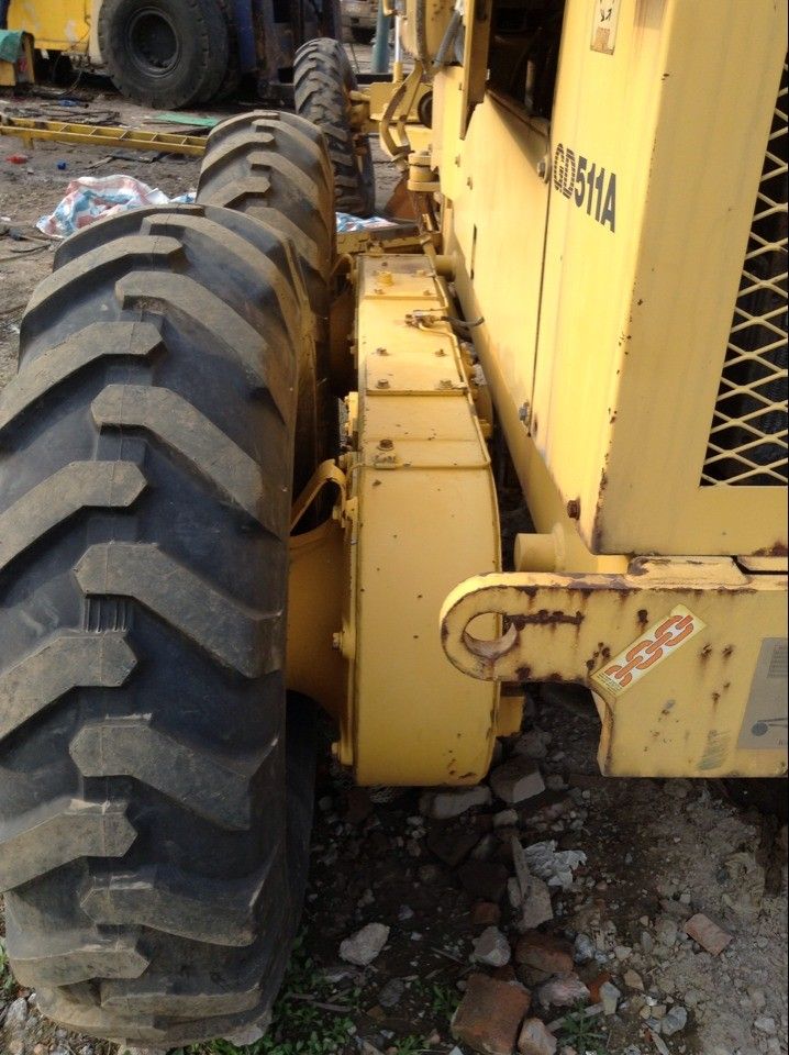 Used KOMATSU GD511A-1 Motor grader sale china japan