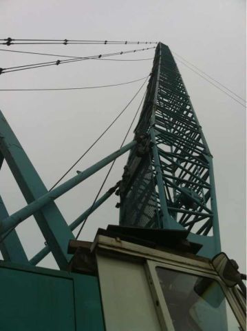 Used KOBELCO 7150 Crawler crane for sale original japan