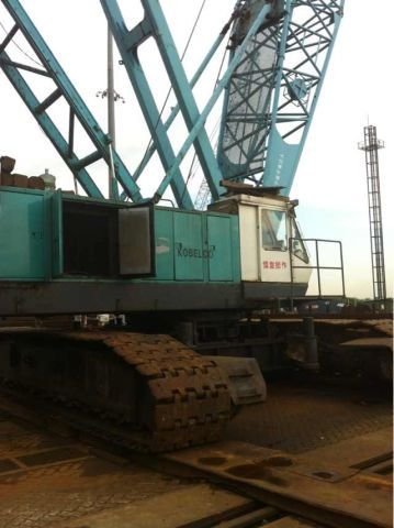 Used KOBELCO 7150 Crawler crane for sale original japan