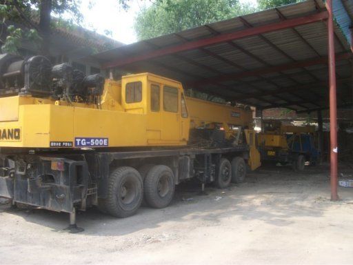 TADANO TG-500E 50T USED TRUCK CRANE FOR SALE ORIGINAL JAPAN