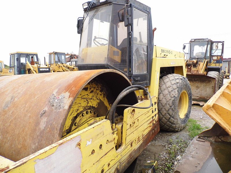 Used BOMAG BW219D-2 Single Drum Road Roller