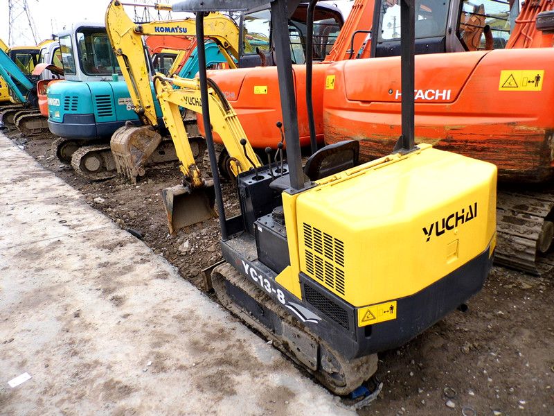 Used YUCHAI YC13-8 Mini Excavator For Sale