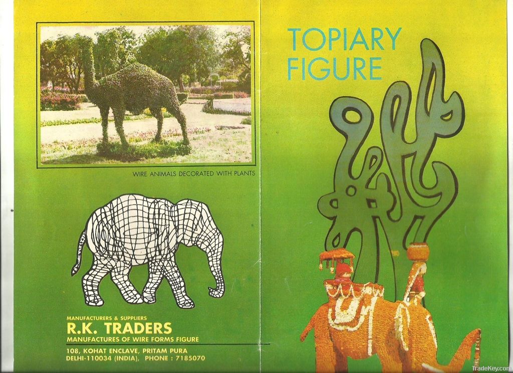 Wire animals/Topiary Figures