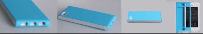 Shock-proof slim PC case for iPhone 5