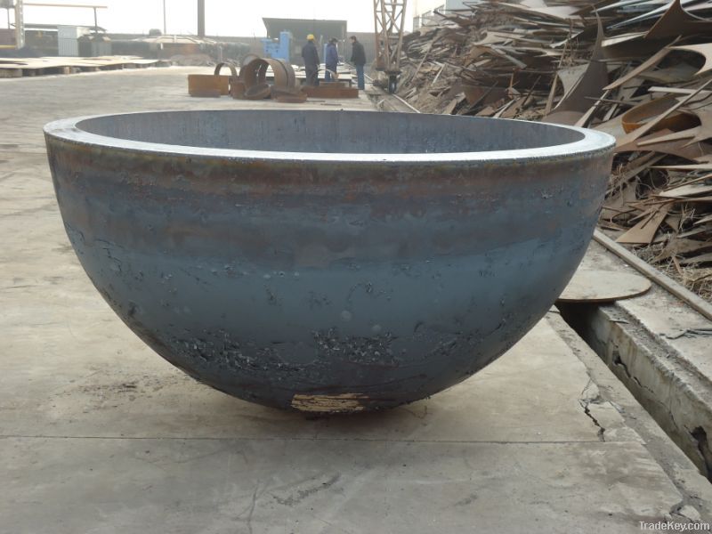 Hemispherical head for pressure vessel