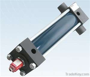 Machine tool hydraulic cylinder