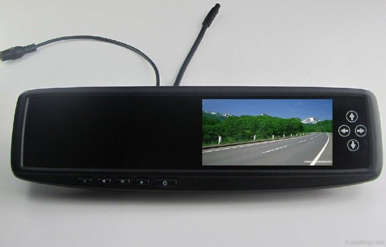 4.3inch car Rear View mirror Monitor with Bluetooth