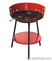 14''mini BBQ charcoal grill with chrome plated cooking grid