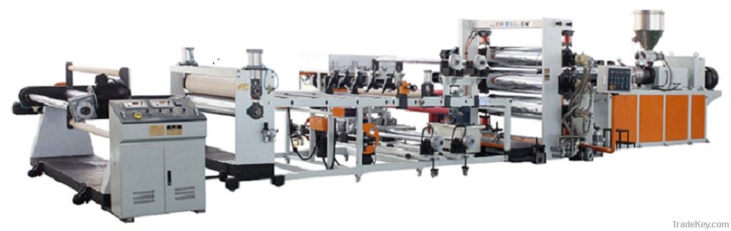 PP/PS, PET sheet extrusion line