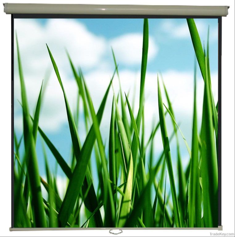 WJ-SWA 1-series, Matte White Steel Square Arc housing Manual/Wall fixing Projection/Projector screens