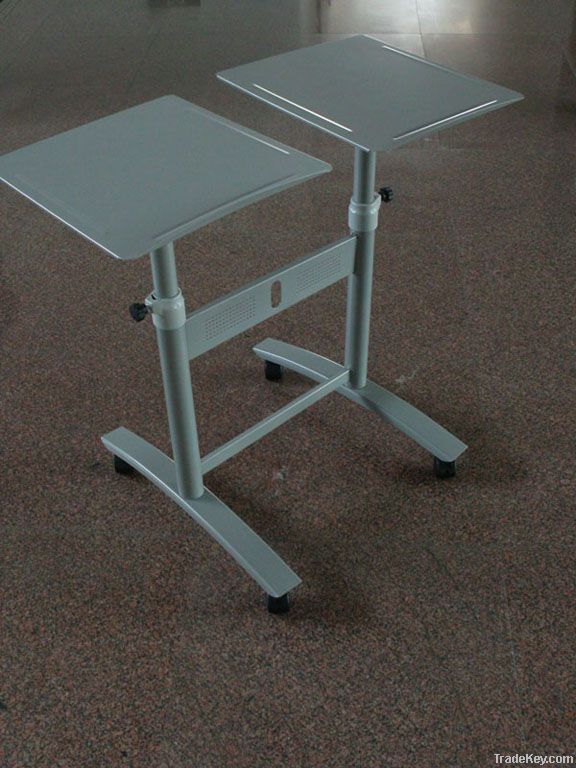 Movable Presenting Dual platform Projection Trolley/Projector Trolley/